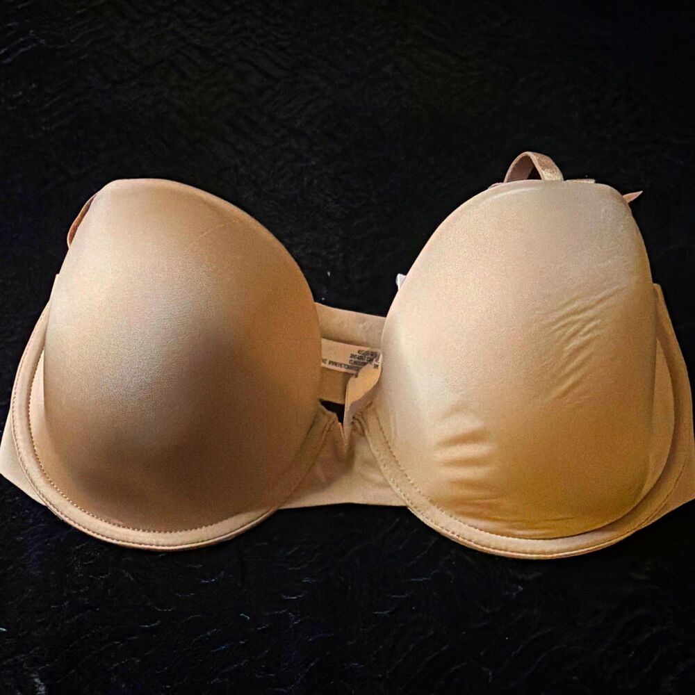 Victoria's Secret 34DD Beige Solid Multiway Underwire T-Shirt Bra